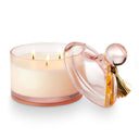 Popcorn Garland Lidded Glass Jar - Illume Candles - 46311002000