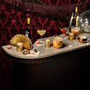 Lychee Martini Glitter Glass Candle