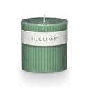 Hinoki Sage Small Fragranced Pillar Candle - Illume Candles - 46272003000