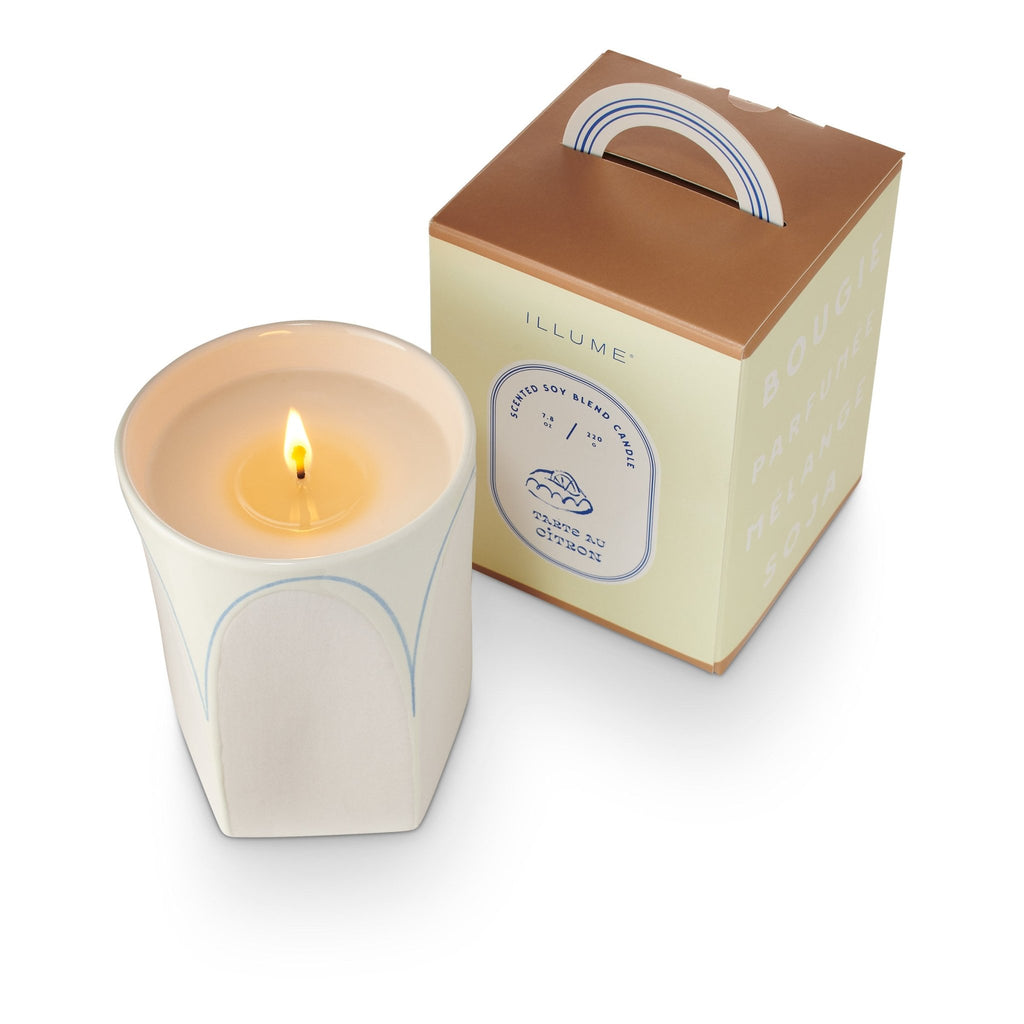 Tarte au Citron Petite Boxed Ceramic Candle - Illume Candles - 46301005000