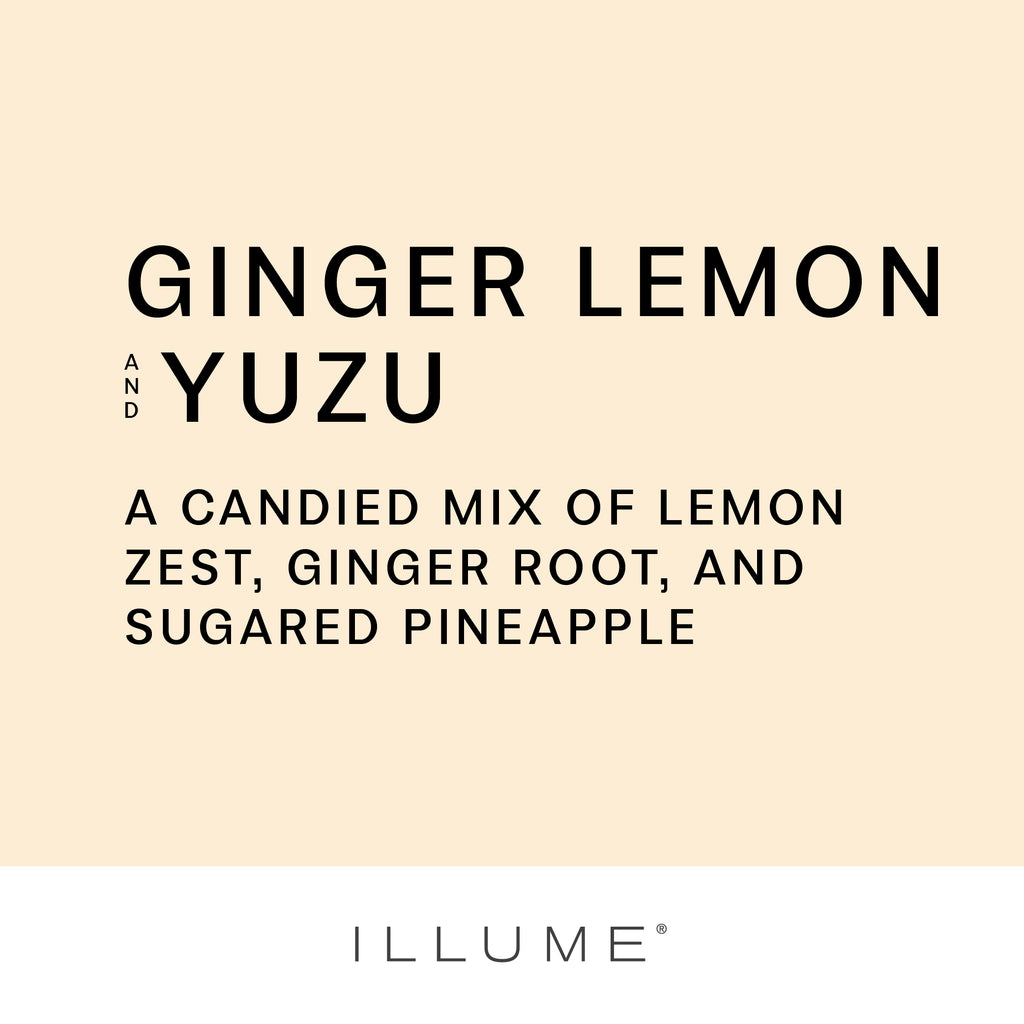 Ginger Lemon and Yuzu Cork Tin Candle - Illume Candles - 46270006000
