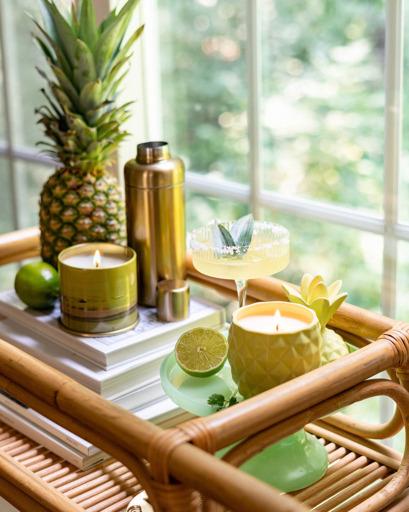 A Toast With Pineapple Cilantro Margaritas for the Last Days of Summer!