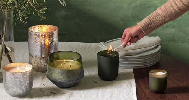 Balsam & Cedar Demi Tin Candle – ANTHEM style + gift
