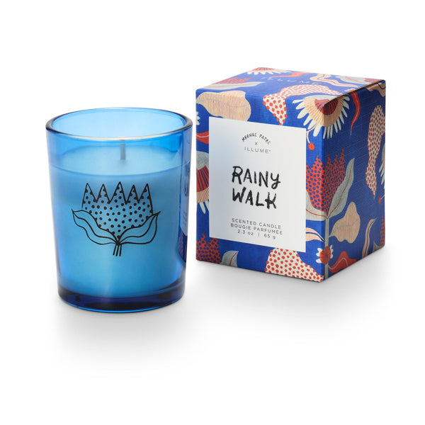 Rainy Walk Artist Boxed Votive Candle - Illume Candles - 46101002000