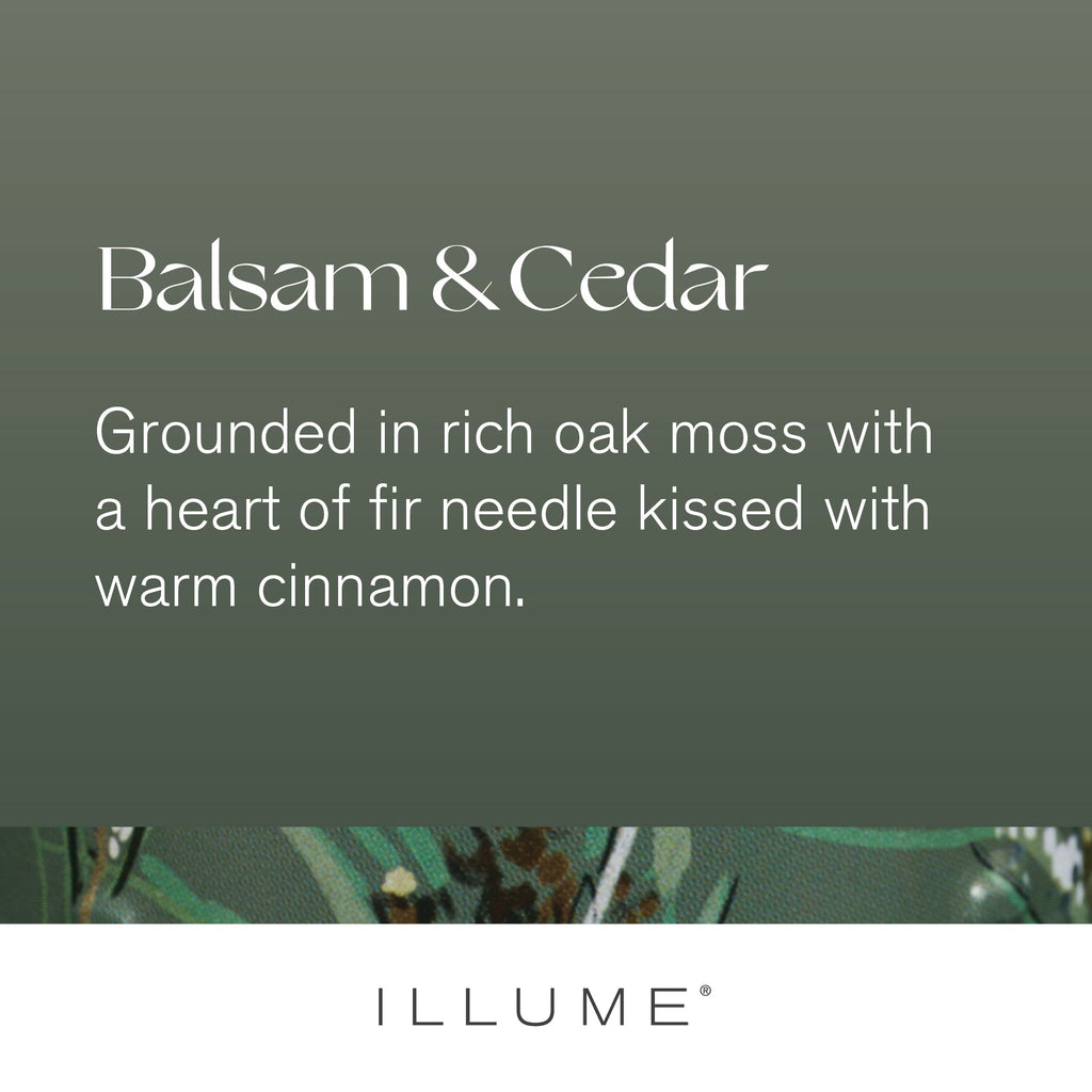 Balsam & Cedar Red Mercury Ornament Candle - Illume Candles - 45238272000