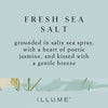 Fresh Sea Salt Baltic Glass Candle - Illume Candles - 46267341000