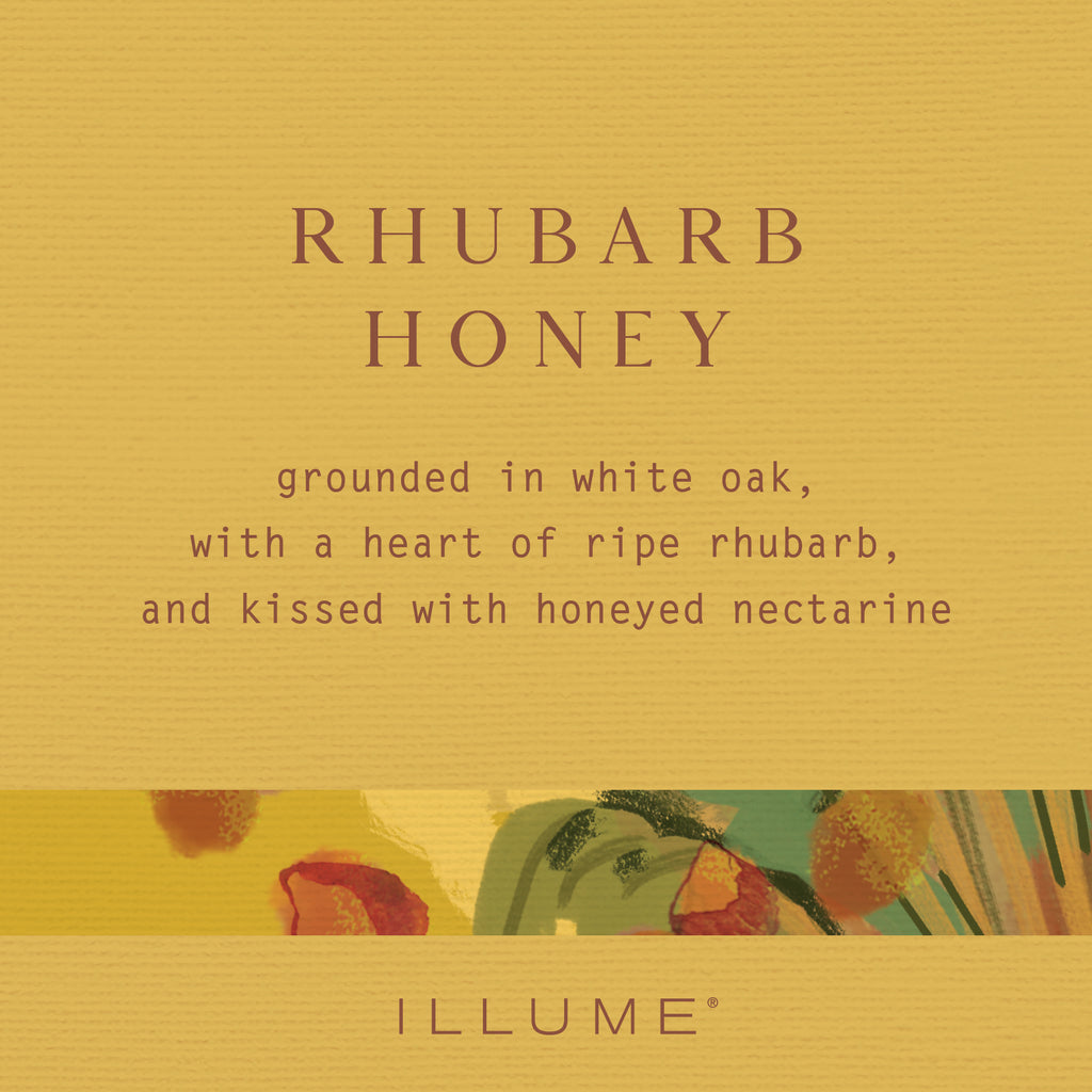 Rhubarb Honey Vanity Tin Candle - Illume Candles - 46263008000