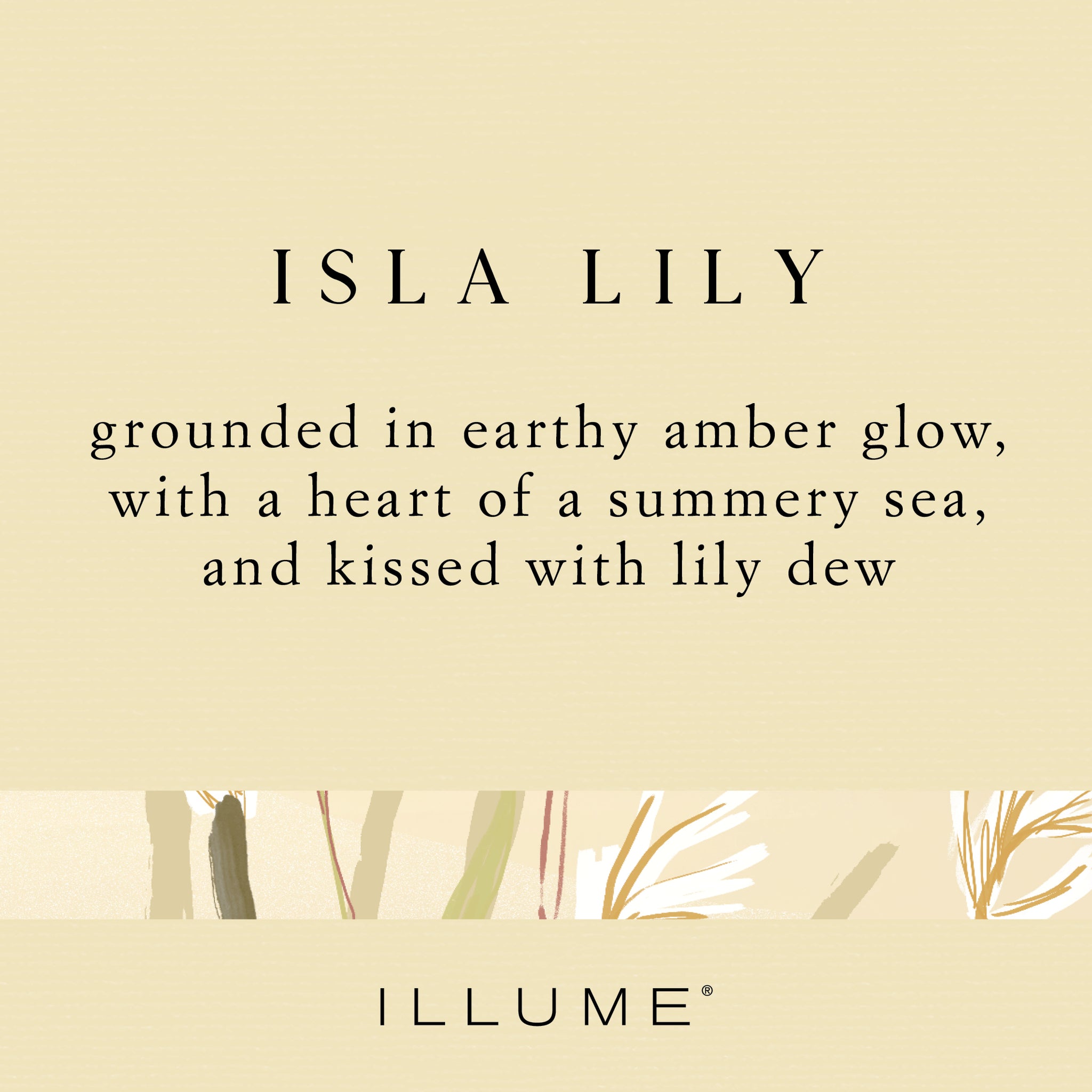 ILLUME Candles Isla Lily Floral Fragrance Refillable Aromatic Diffuser Illume Candles