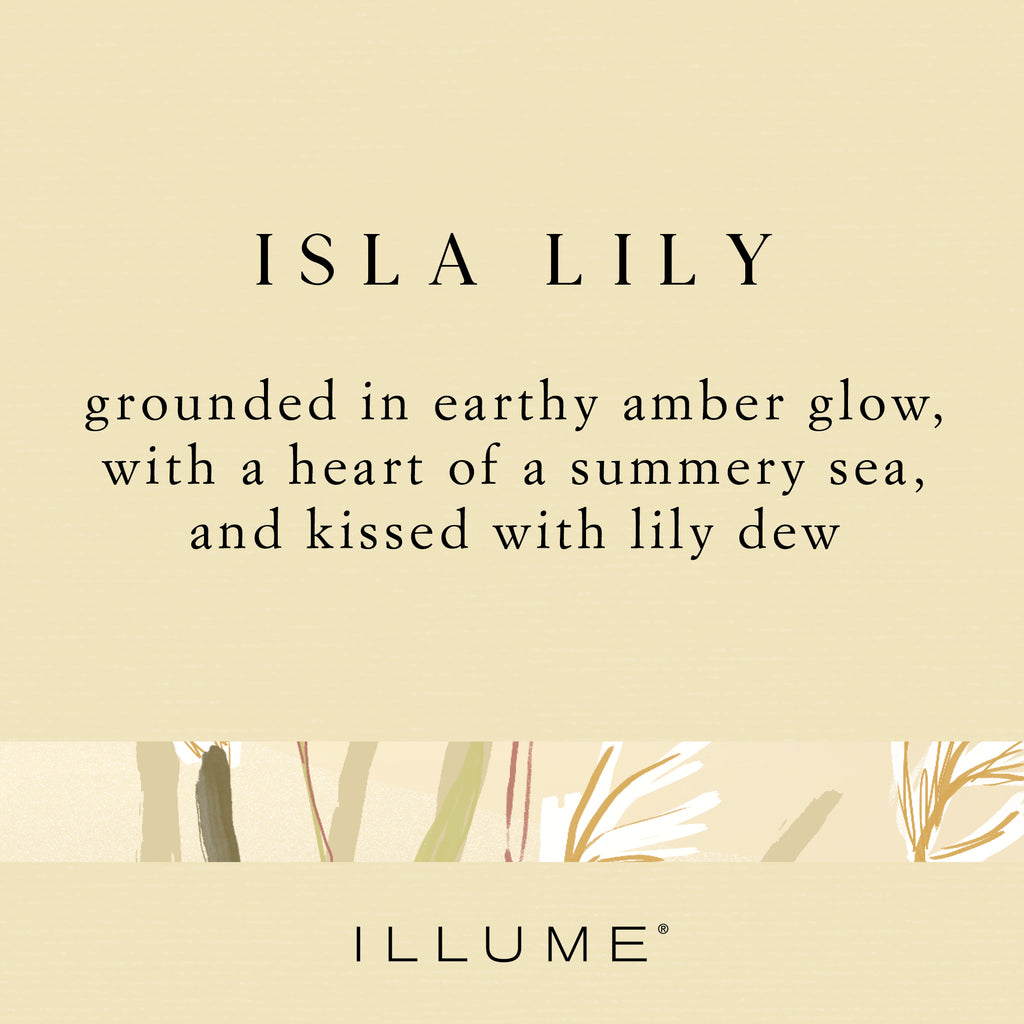 Isla Lily Matte Ceramic Candle - Illume Candles - 45376004000
