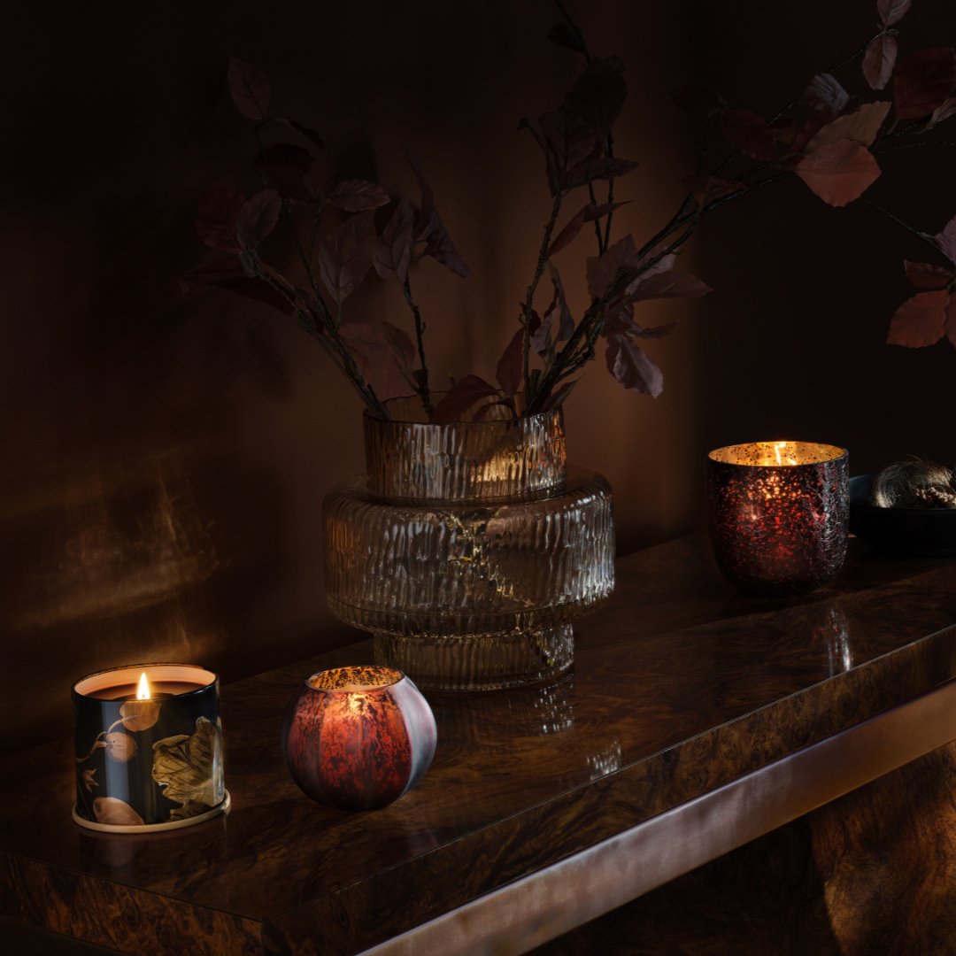Midnight Pumpkin Demi Vanity Tin Candle Best Fall Spiced