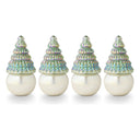 Fresh Balsam Pearl Tree Candle - Set of 4