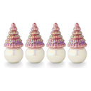 Cranberry Currant Pearl Tree Candle - Set of 4
