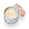 Blood Orange Dahlia Fleur Tin Candle - Illume Candles - 45236344000