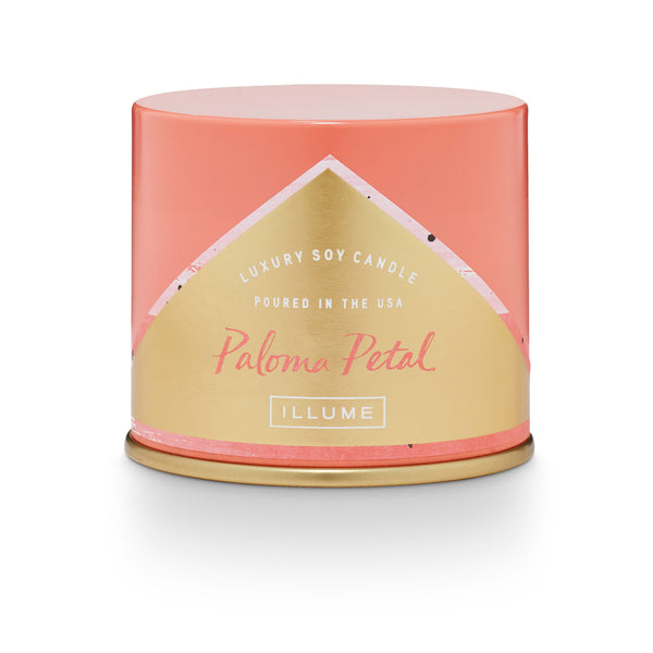 Paloma Petal Large Vanity Tin Candle