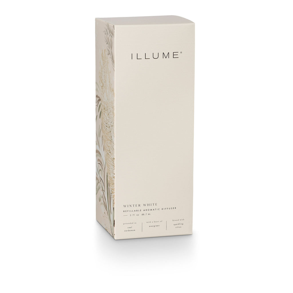 Winter White Refillable Aromatic Diffuser - Illume Candles - 45363333000