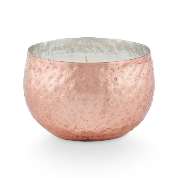 Woodfire Demi Iced Metal Candle