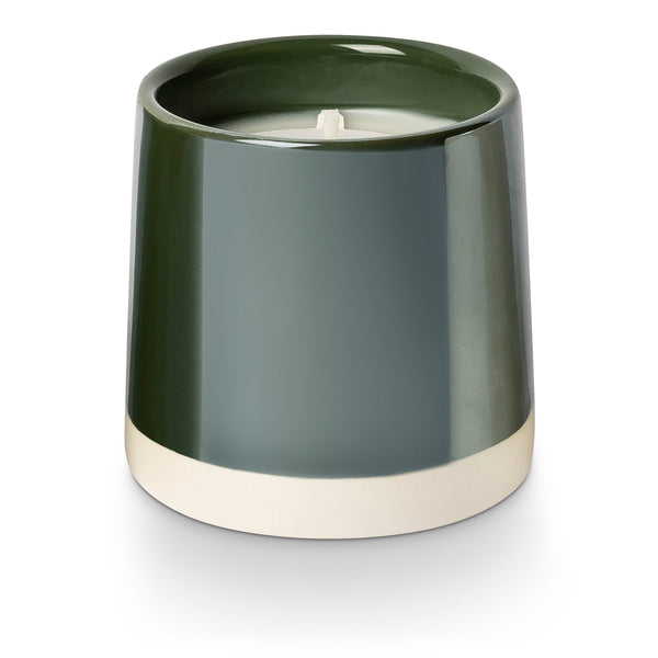 ILLUME® Candles Balsam & Cedar Large Radiant Glass Gold Holiday