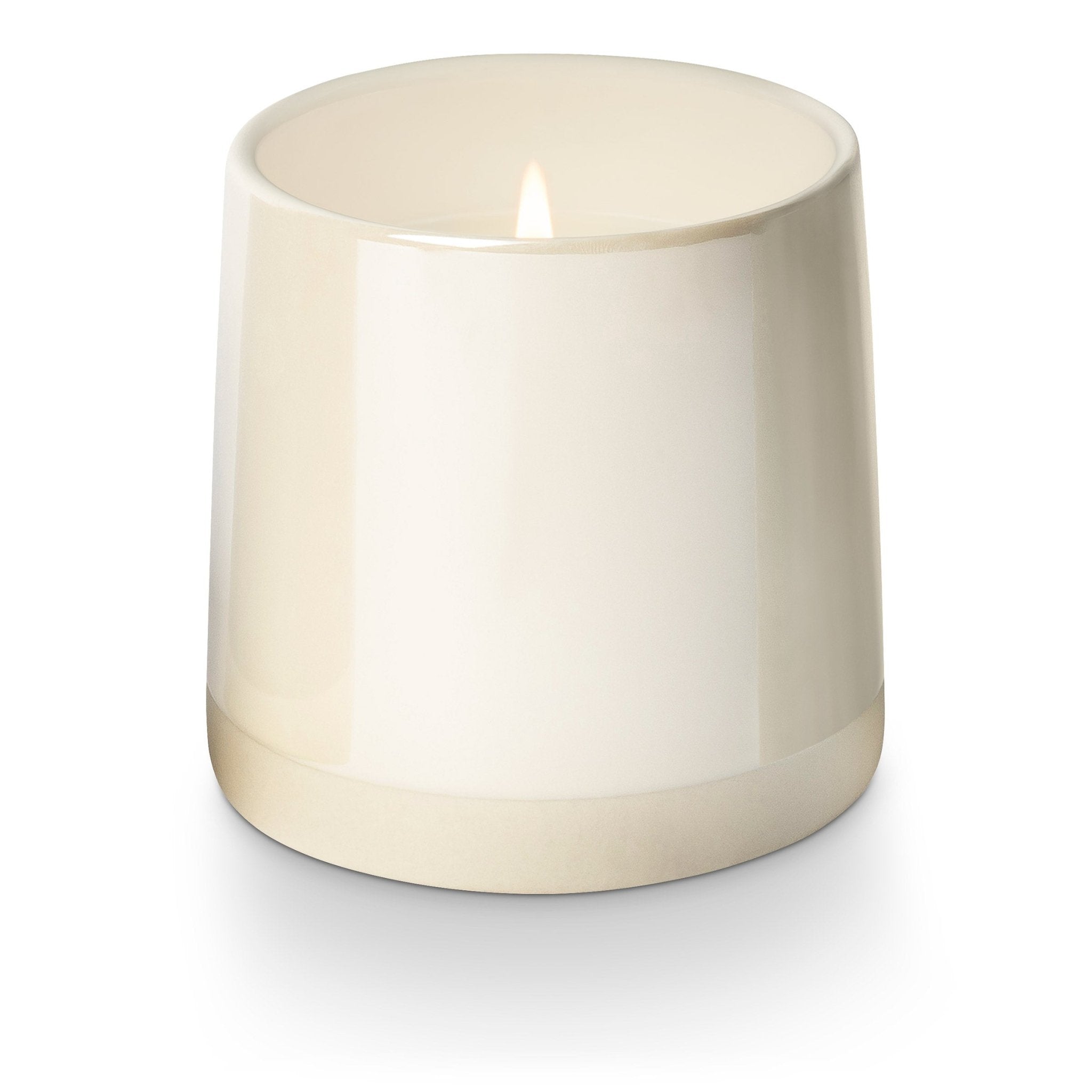 キャンドル pure white ILLUME® Candles Winter White Shine Ceramic Noble Holiday Candle