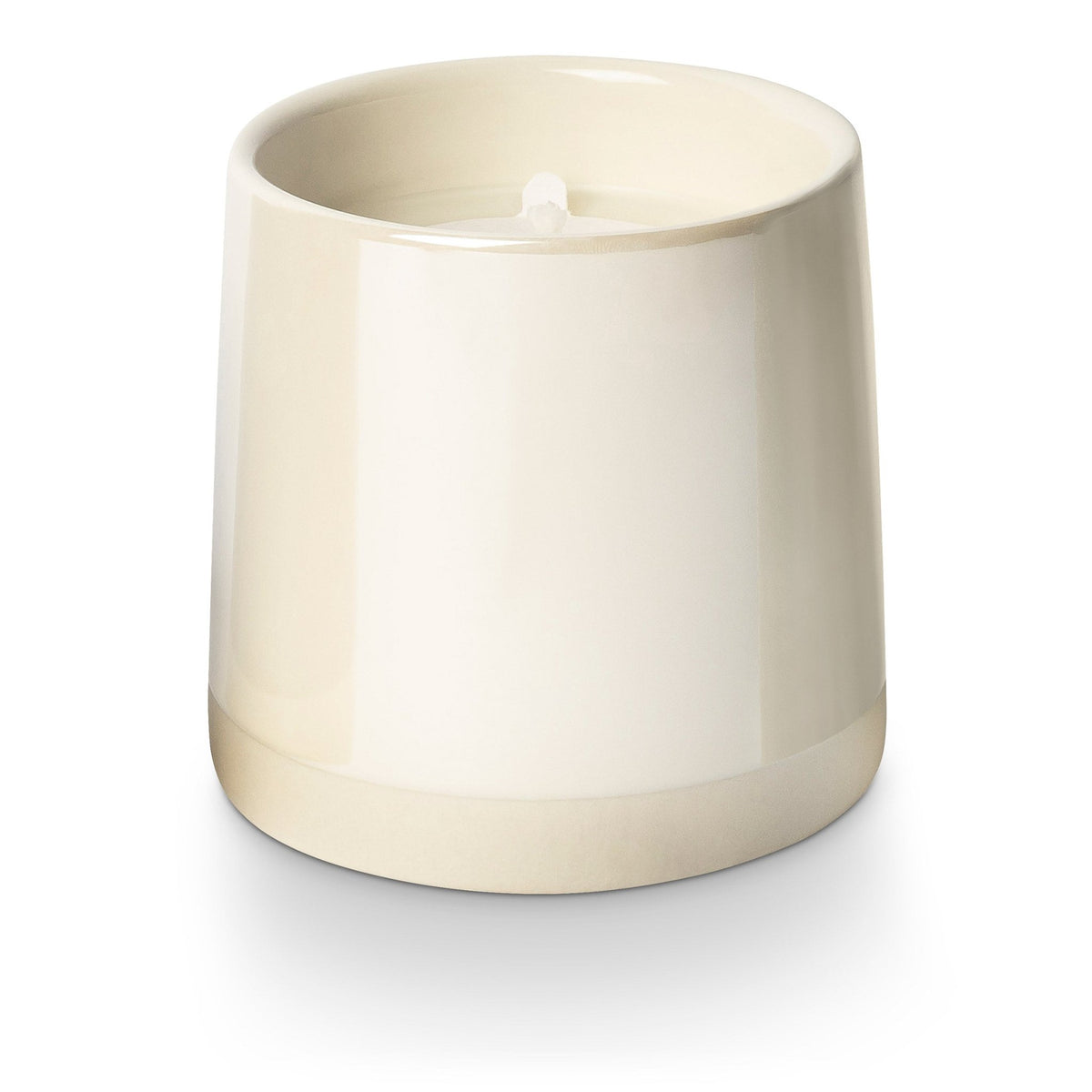 Illume Shine Ceramic Candle, Winter White