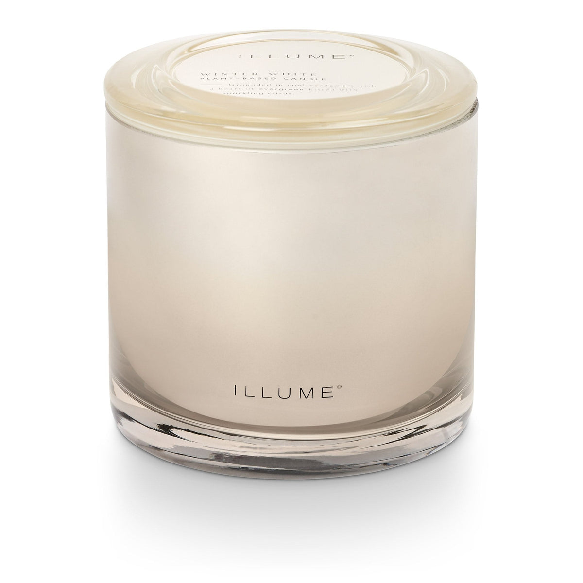 Illume Shine Ceramic Candle, Winter White