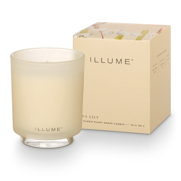 Isla Lily Refillable Boxed Glass Candle - Illume Candles - 45375004000