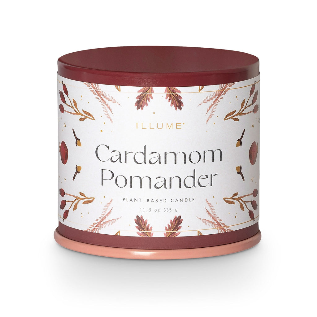 Cardamom Pomander Vanity Tin Candle - Illume Candles - 46263011000