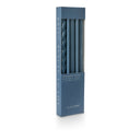Assorted Deep Blue Candle Tapers 3-Pack - Illume Candles - 46271002000
