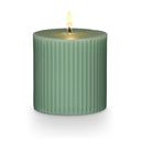 Hinoki Sage Small Fragranced Pillar Candle - Illume Candles - 46272003000