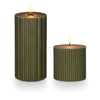 Balsam & Cedar Small Fragranced Pillar Candle - Illume Candles - 46272072000