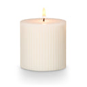 Winter White Small Fragranced Pillar Candle - Illume Candles - 46272333000
