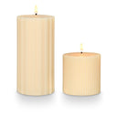 Isla Lily Medium Fragranced Pillar Candle - Illume Candles - 46273004000