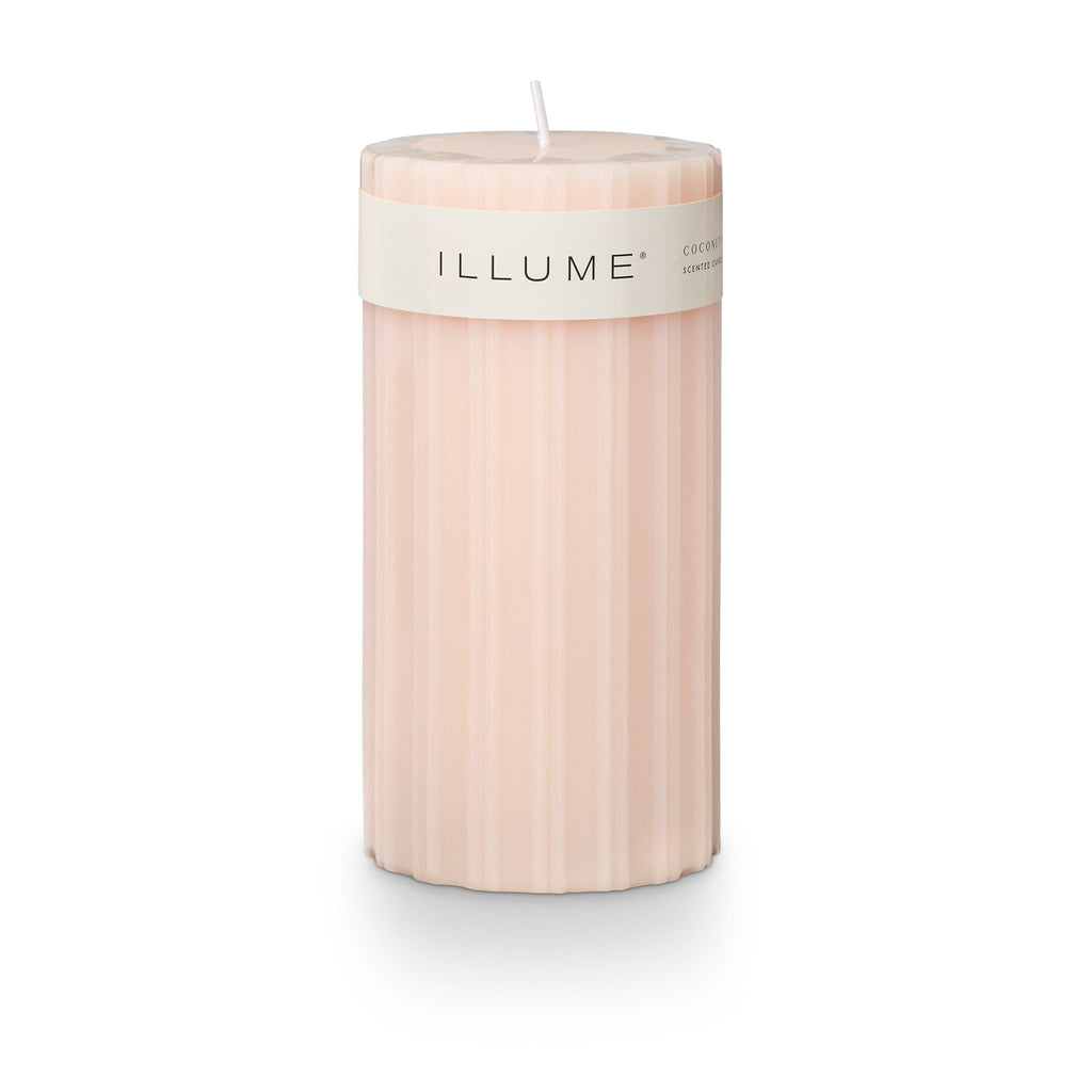Coconut Milk Mango Medium Fragranced Pillar Candle - Illume Candles - 46273051000