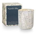 North Sky Small Boxed Crackle Glass Candle - Illume Candles - 46280083000