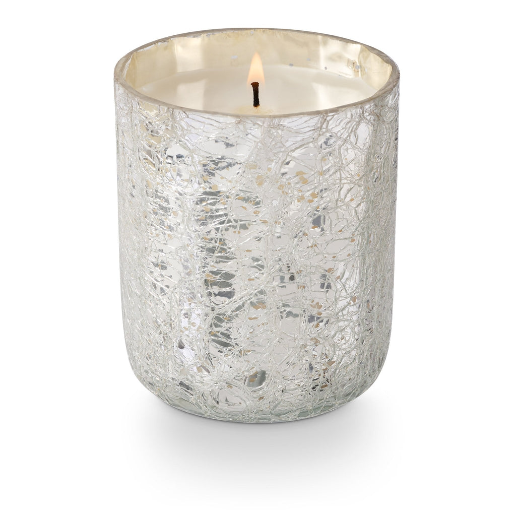 North Sky Small Boxed Crackle Glass Candle - Illume Candles - 46280083000