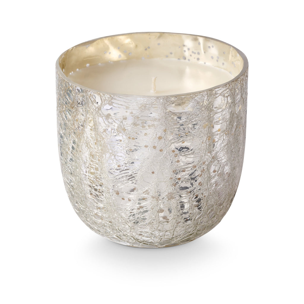 North Sky Large Boxed Crackle Glass Candle - Illume Candles - 46284083000
