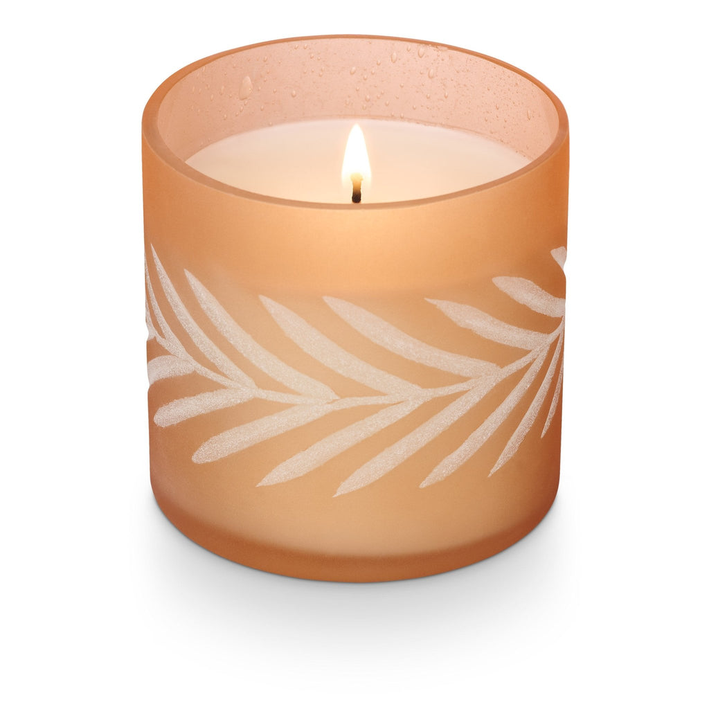 Isla Lily Baltic Glass Candle