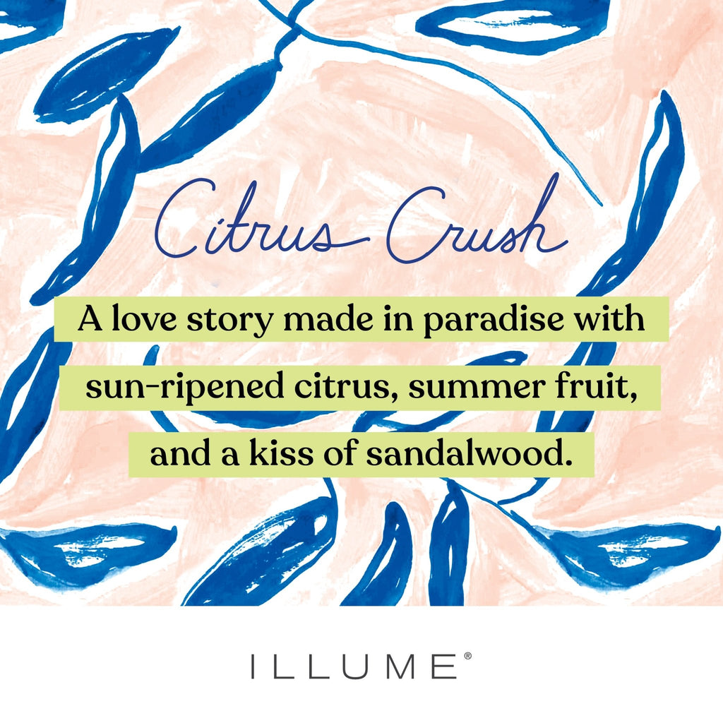 Citrus Crush Fleur Tin Candle - Illume Candles - 45236343000