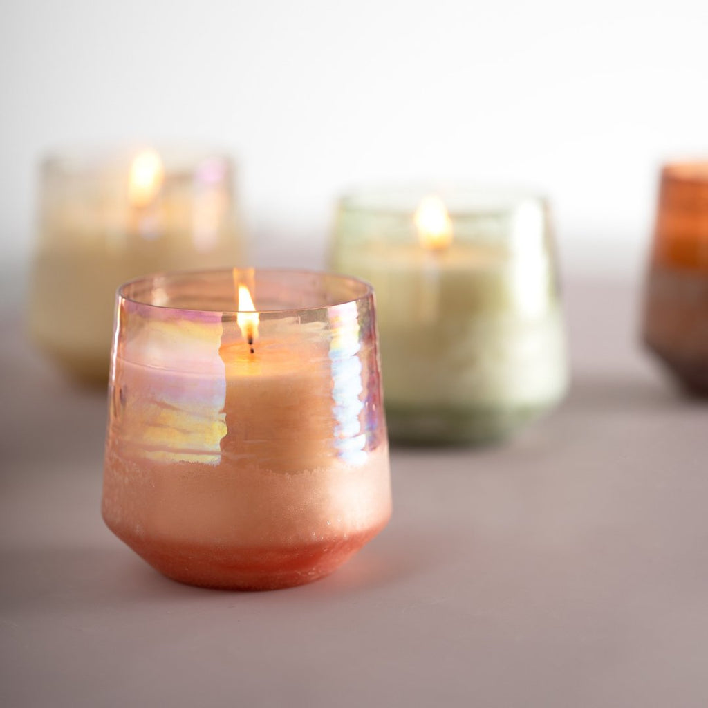 Citrus Crush Baltic Glass Candle - Illume Candles - 46267343000
