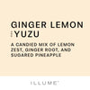 Ginger Lemon and Yuzu Ceramic Candle - Illume Candles - 46268006000