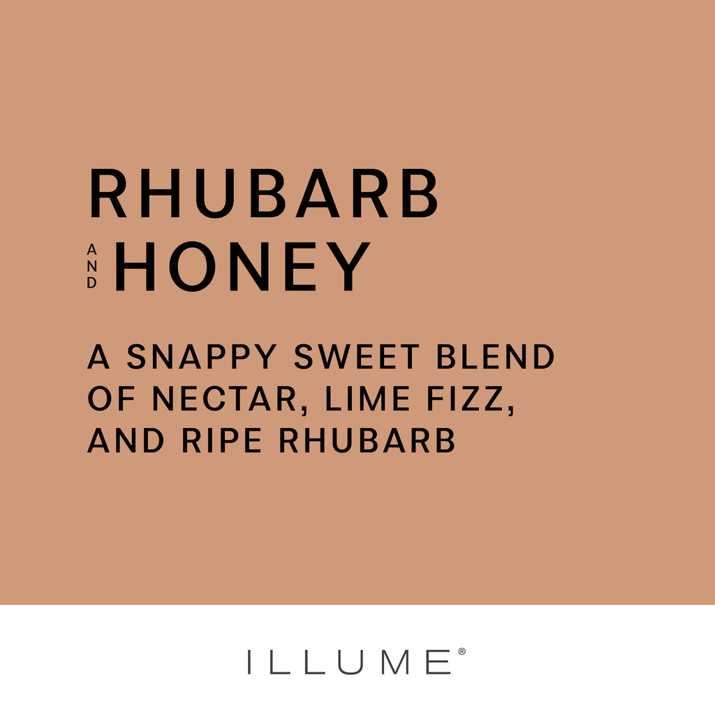 Rhubarb and Honey Cork Tin Candle - Illume Candles - 46270007000